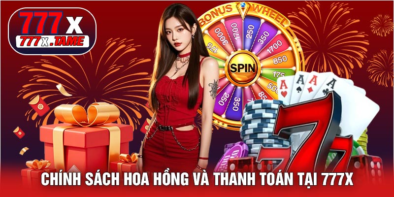 CHÍNH SÁCH HOA HỒNG VÀ THANH TOÁN TẠI 777X