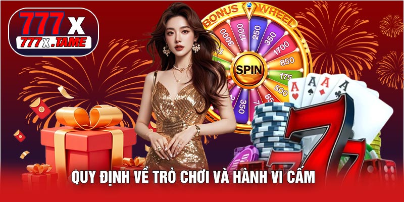Quy Định Về Trò Chơi Và Hành Vi Cấm